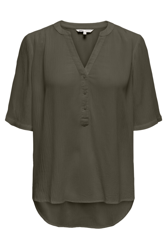 ONLJETTE LIFE 2/4 TOP WVN NOOS 15348612 GRAPE LEAF
